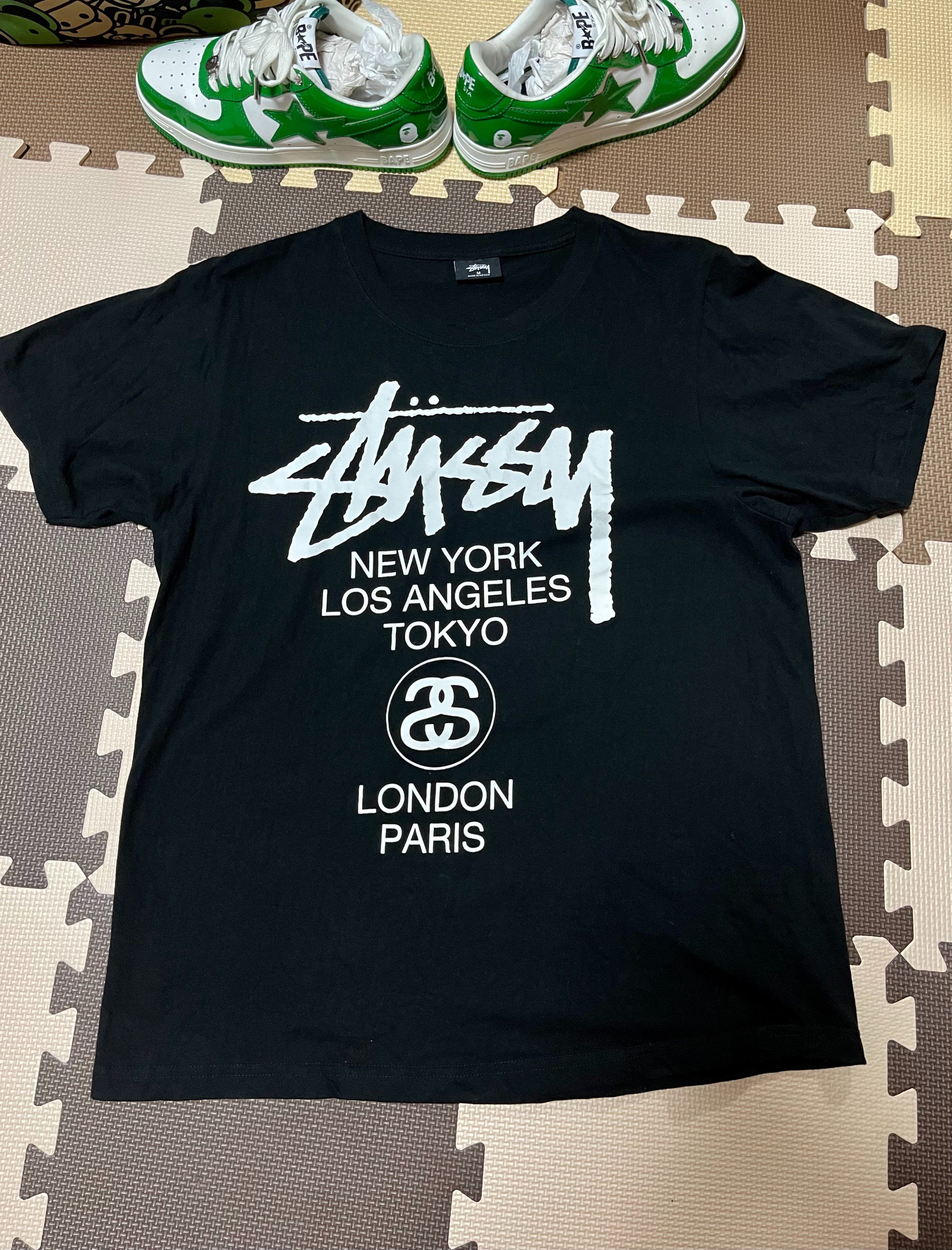Stussy WORLD TOUR TEE "Black"