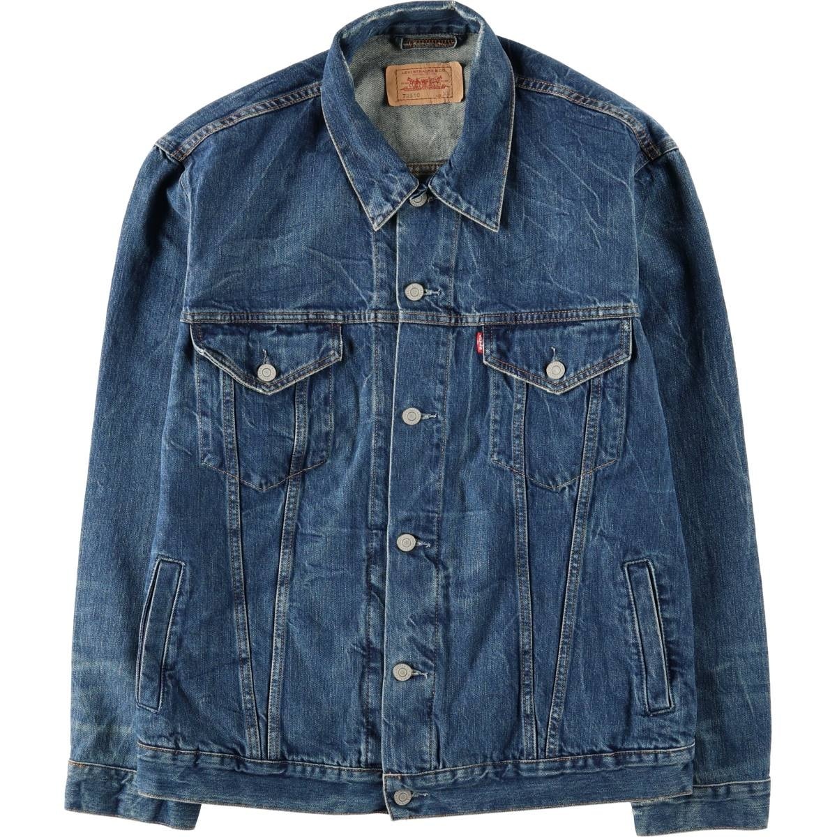 古着 リーバイス Levi's 72510 デニムジャケット Gジャン メンズXL相当/eaa659522