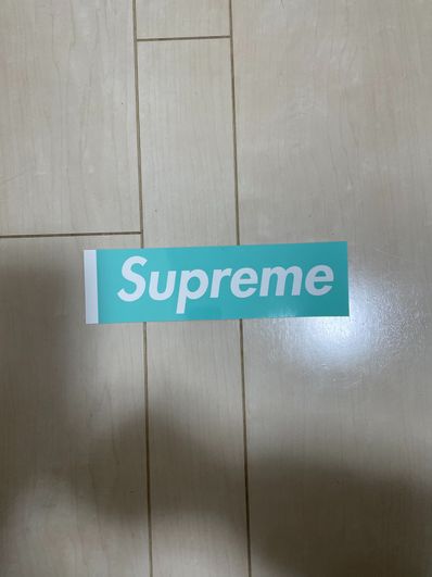 Supreme / Tiffany & Co. Box Logo Sticker