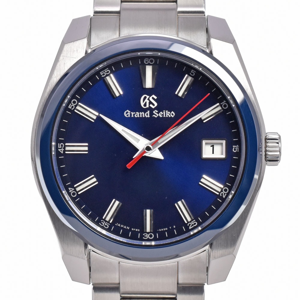 セイコー SEIKO SBGP015/9F85-0AB0 GS グランドセイコー 60周年記念 2000本限定 ブルー クォーツ メンズ 良品 箱付き 腕時計 K#150701