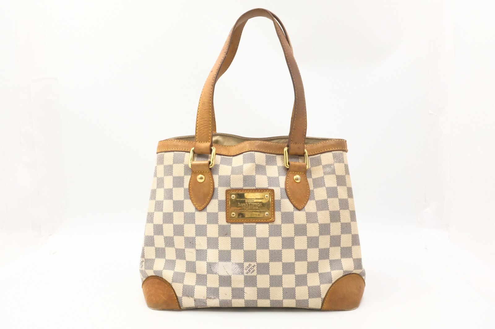 ルイヴィトン ダミエアズール ハムステッドPM トートバッグ N51207