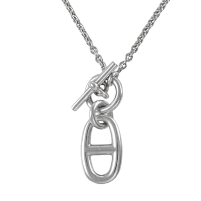 HERMES エルメス シェーヌダンクル ネックレス アミュレット ペンダント シルバー925 シルバー【中古】