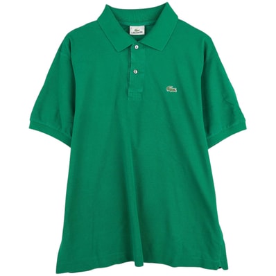 古着 ラコステ LACOSTE 半袖 ポロシャツ 5 メンズL相当/eaa622726