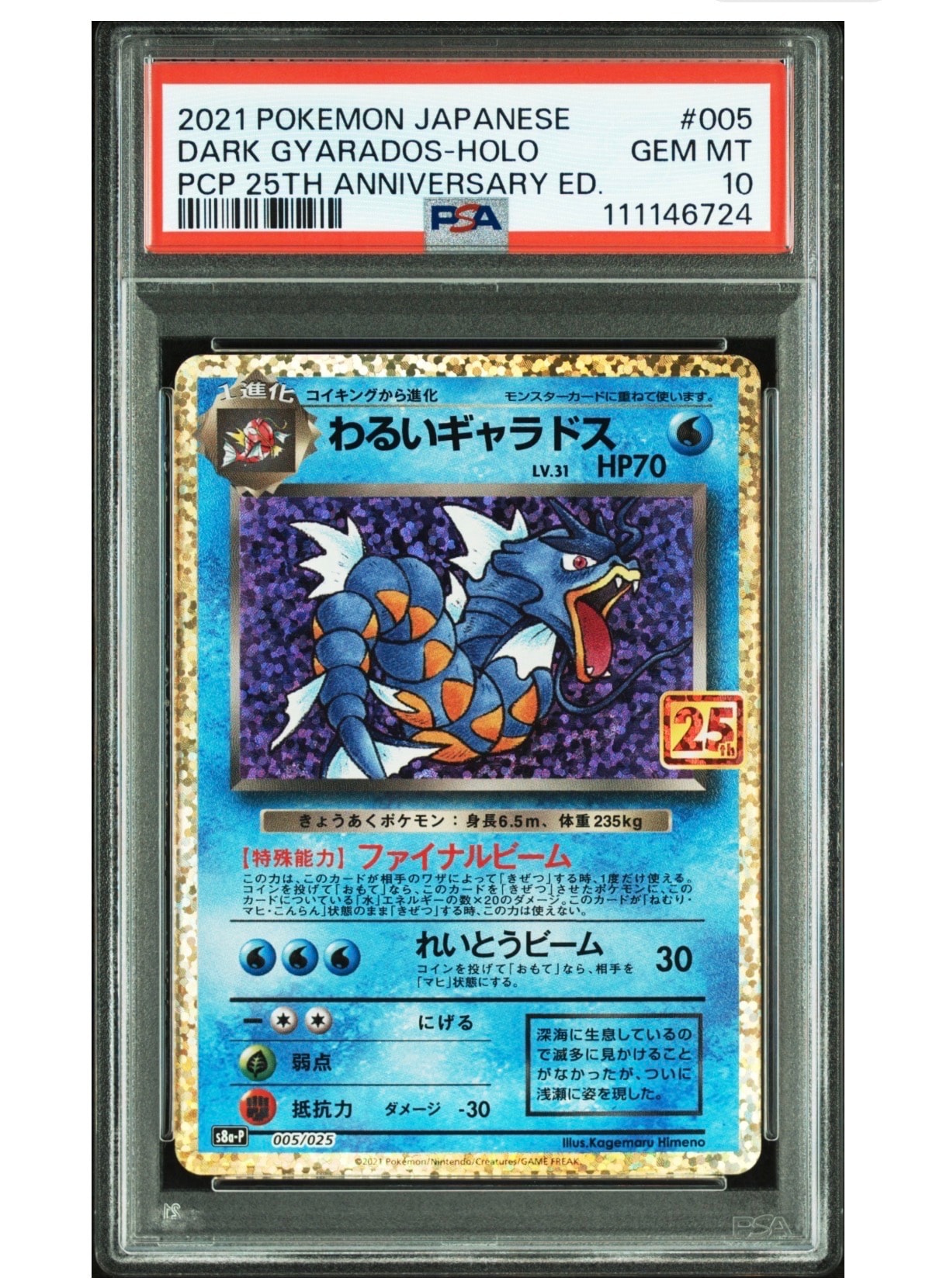 わるいギャラドス: プロモ[S8a-P 005/025](プロモカードパック 25th ANNIVERSARY edition)