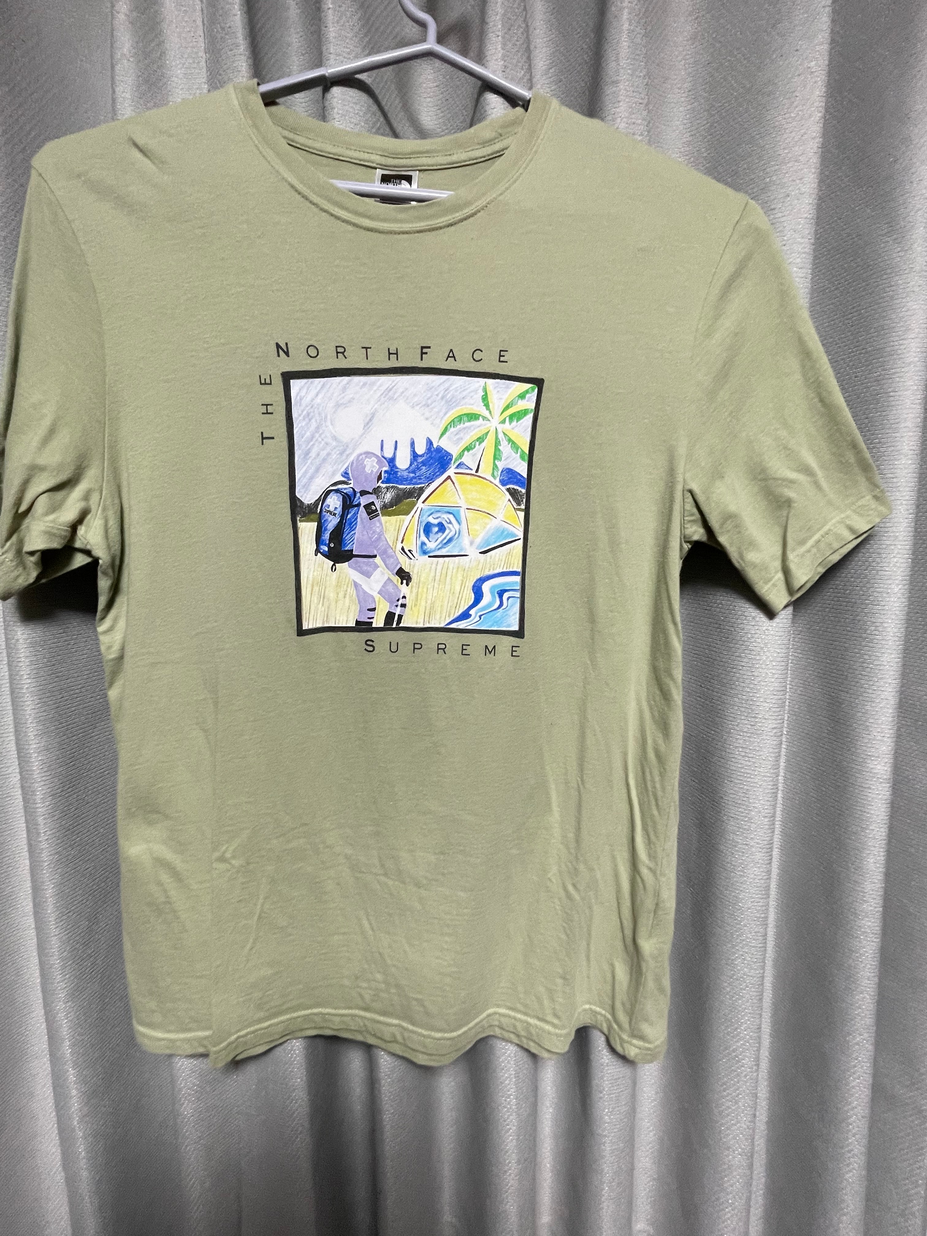 Supreme x The North Face Sketch S/S Top "Sage"