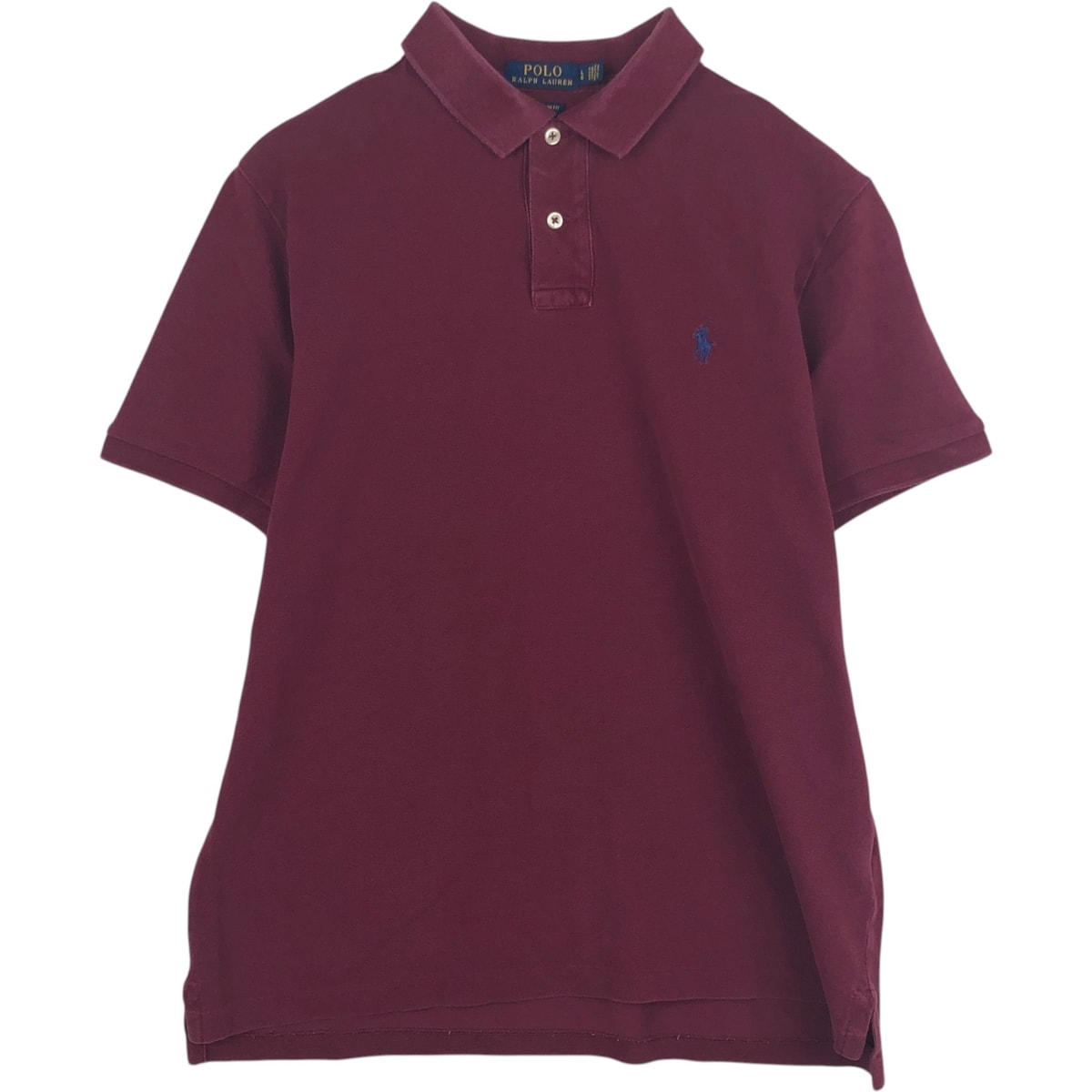 古着 ラルフローレン Ralph Lauren POLO RALPH LAUREN CUSTOM SLIM FIT 半袖 ポロシャツ メンズL相当/eaa626576