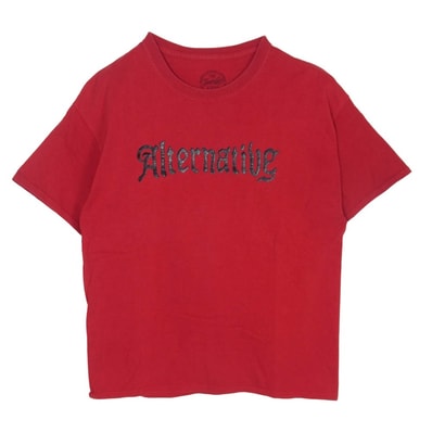 TENDERLOIN テンダーロイン Tシャツ T-TEE ALTERNATIVE 半袖 Tシャツ レッド系 L【中古】