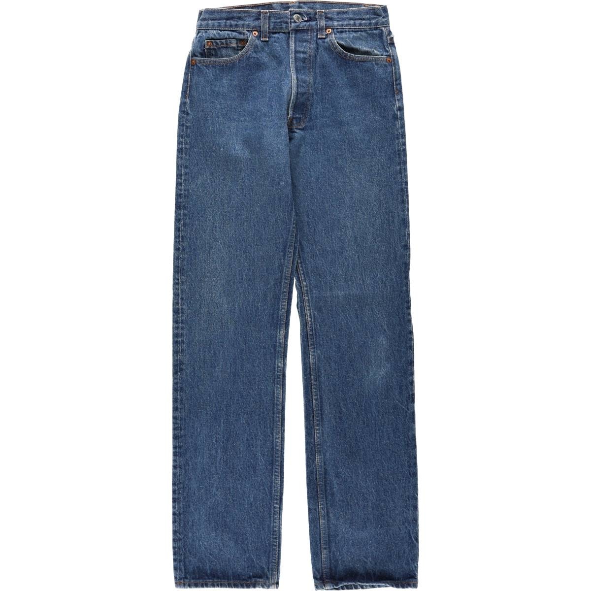 古着 80~90年代 リーバイス Levi's 501-0000 ストレートデニムパンツ USA製 レディースL(w27)相当 ヴィンテージ/eaa655603