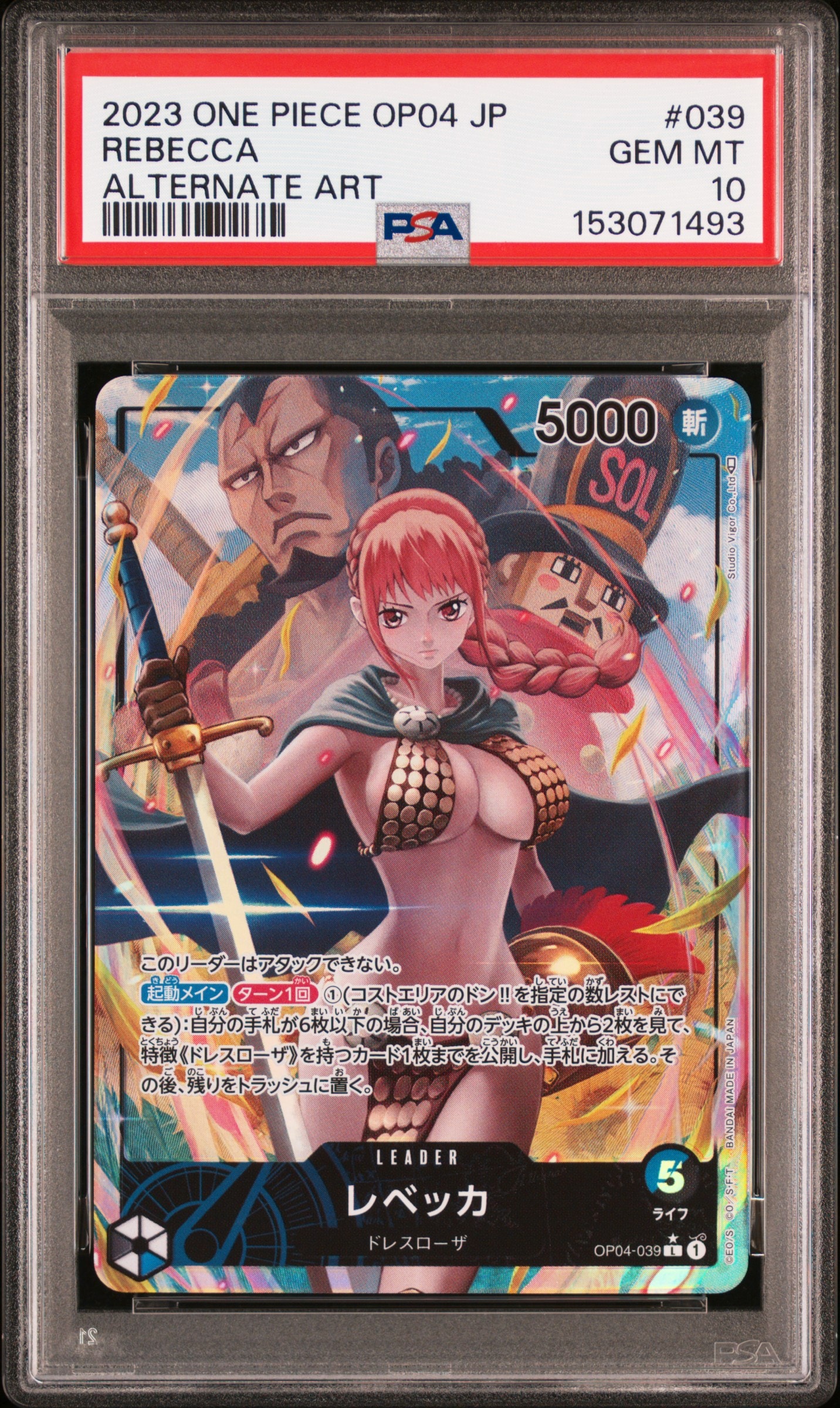 Rebecca L-P [OP04-039] (Booster Pack The Kingdom Of Conspiracy)