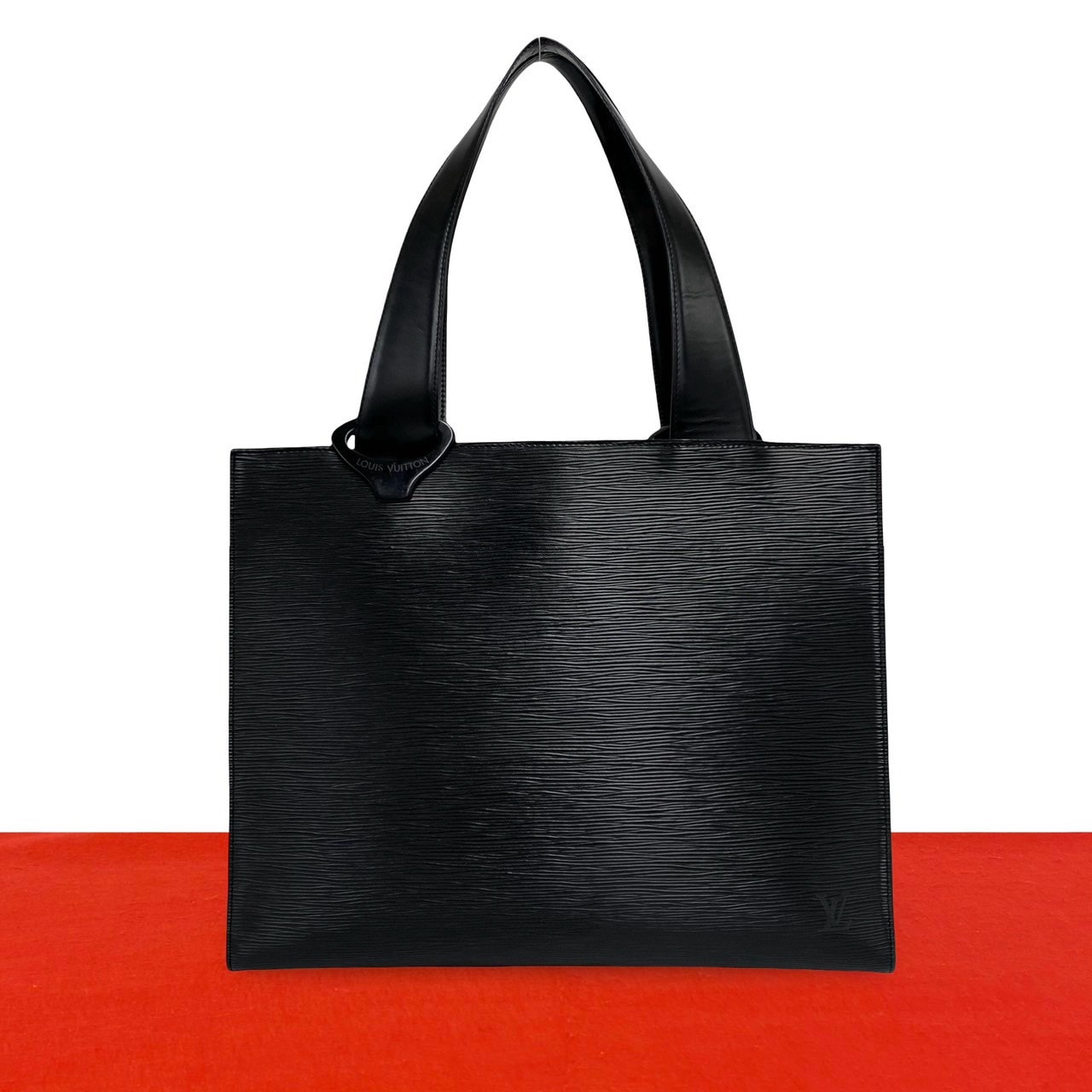 LOUIS VUITTON ルイヴィトン ジェモ エピ レザー トートバッグ ノワール ブラック
474-3