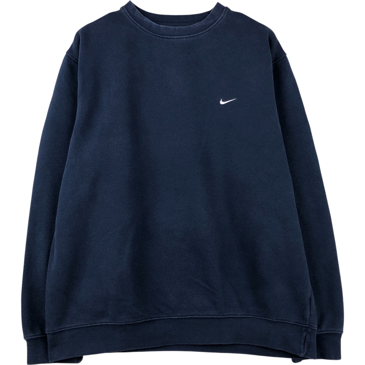 古着 00年代 ナイキ NIKE ワンポイントロゴスウェットシャツ トレーナー メンズXL相当/eaa614763