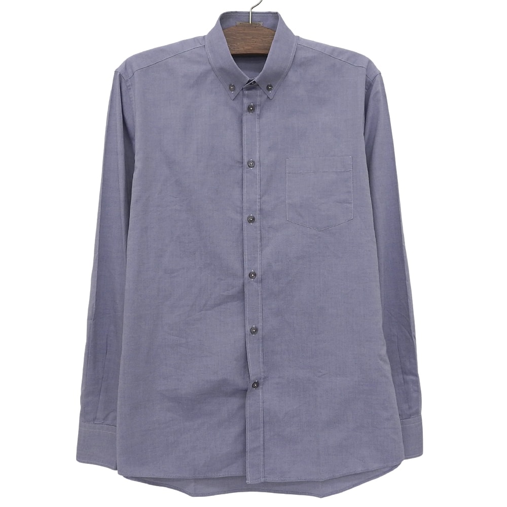 ボッテガヴェネタ 美品 コットン ボタンダウンシャツ トップス メンズ ブルー 41 308399 VZY51 41