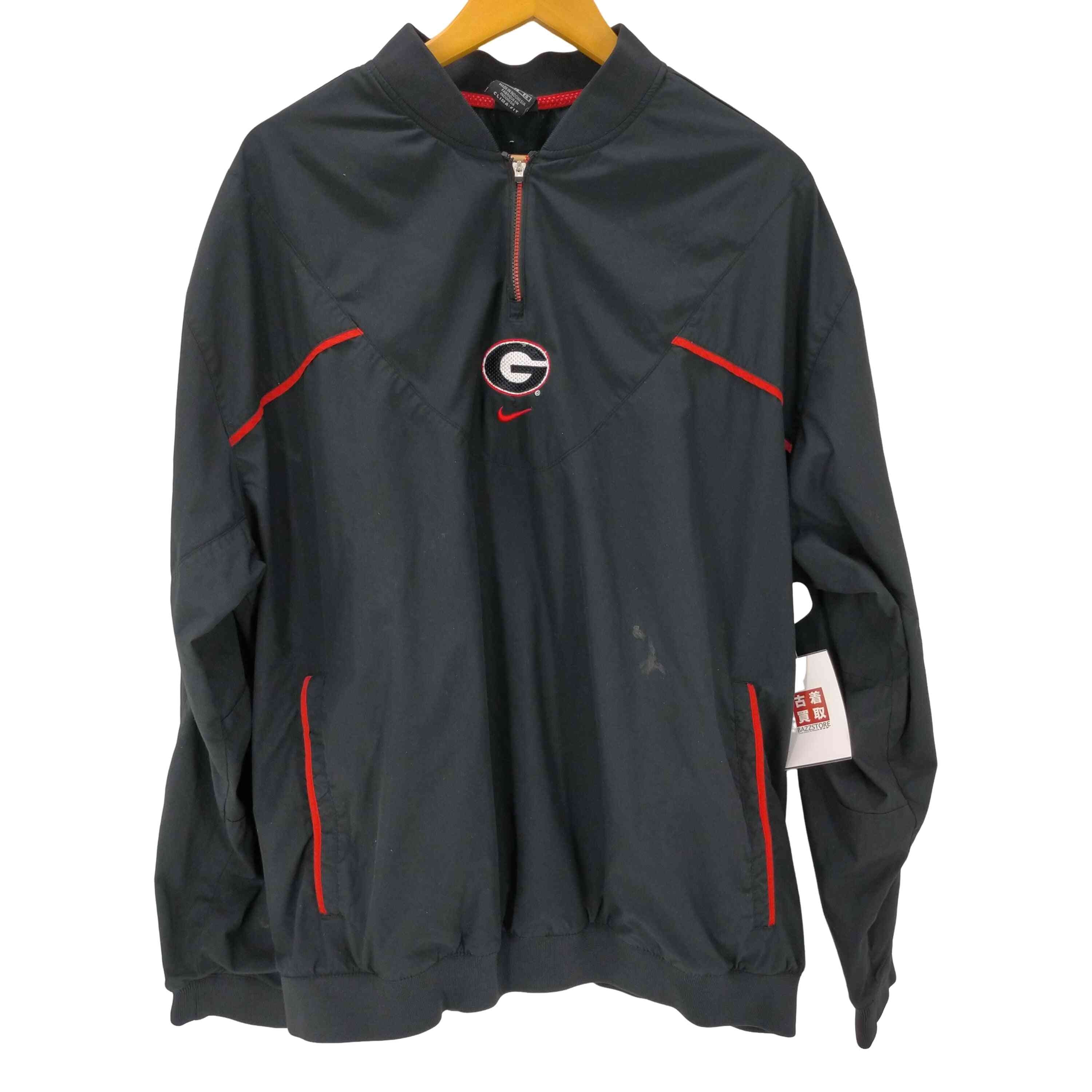 90S TEAM タグ CLIMA FIT GEORGIA バックロゴ 刺繍 3/4ジップ ビステ【1142263402838】