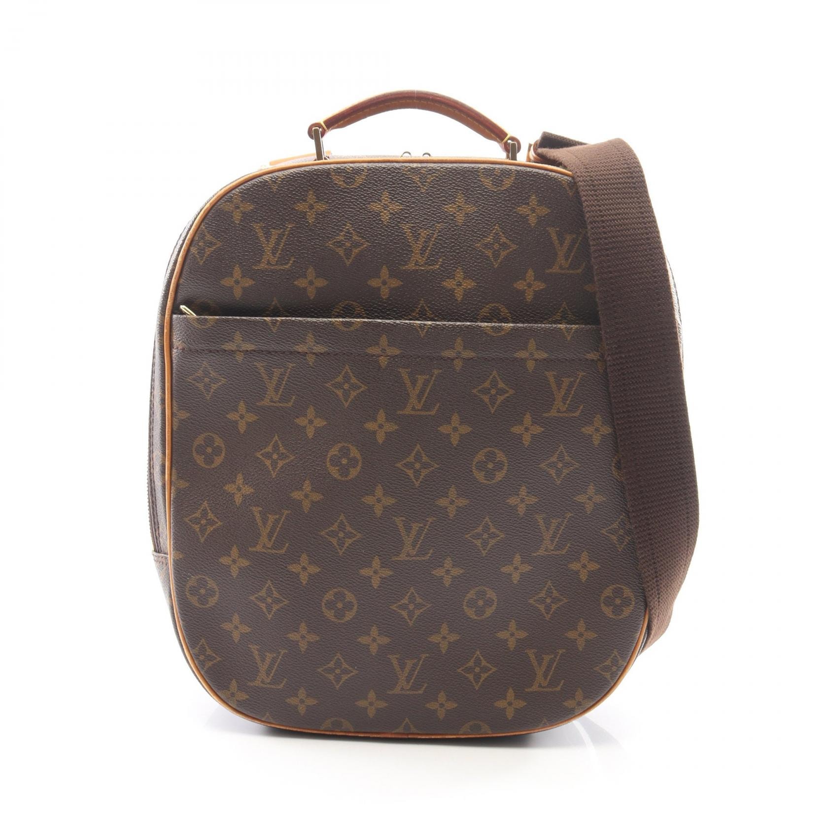 ルイ・ヴィトン LOUIS VUITTON パックオール サックアド モノグラム ハンドバッグ バッグ PVCコーティングキャンバス レザー レディース ブラウン系 M51132 【中古】