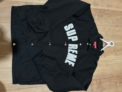 Supreme Arc Denim Coaches Jacket "Black"