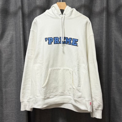 Supreme Preme Hooded Sweatshirt "White"