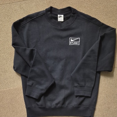 Stussy x Nike Wash Crew (US Size) "Black" DO5310-010