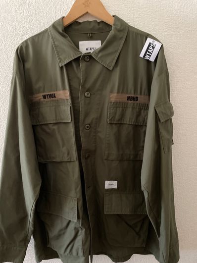 Wtaps × Neighborhood Jungle LS Shirt "Olive"