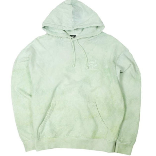 KITH NYC キスニューヨークシティ 24SS Design Studios Nelson Hoodie デザインスタジオ ネルソンフーディー KHM031994 XS Patina 裏毛 プルオーバー パーカー KITH MONDAY PROGRAM