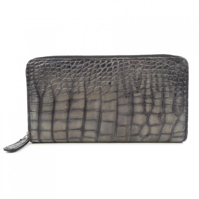 ベルルッティ Berluti イタウバアリゲーターレザーロングジップ WALLET