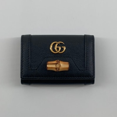 GUCCI(グッチ) バンブー クロージャー6 キーケース 658636 ブラック
