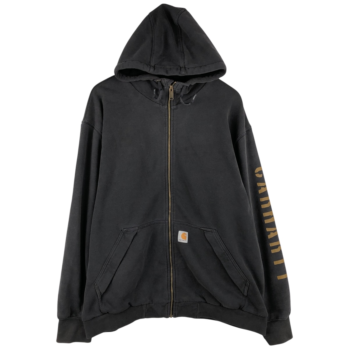 古着 カーハート Carhartt Loose Fit スウェットフルジップパーカー メンズXL相当/eaa458028