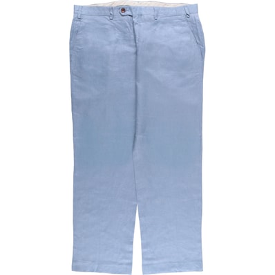 古着 ラルフローレン Ralph Lauren LAUREN ローレン SLIM リネンパンツ スラックス メンズw36相当/eaa565693