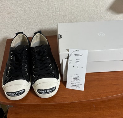 UNDERCOVER Cowhide Leather Sneakers "Black"