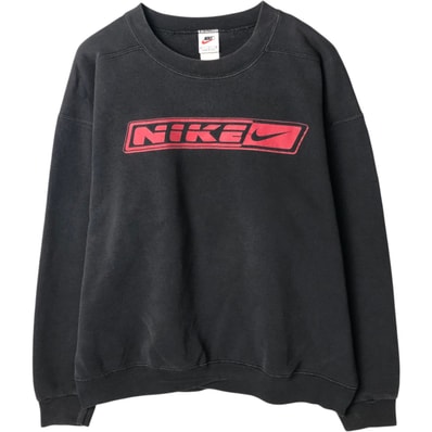 古着 90年代 ナイキ NIKE ロゴスウェットシャツ トレーナー USA製 メンズL相当 ヴィンテージ/eaa635077