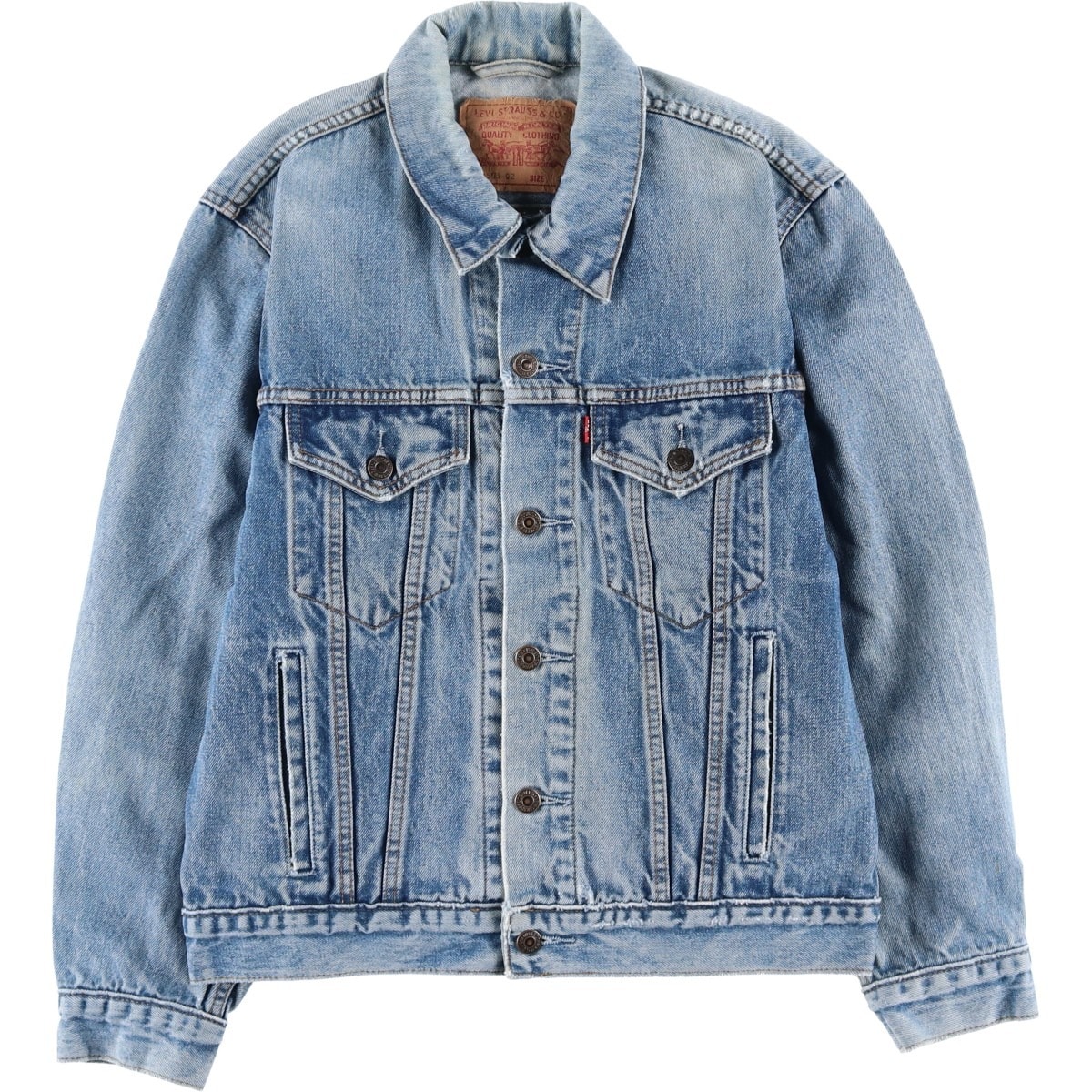 古着 90年代 リーバイス Levi's 70503-0219 デニムジャケット Gジャン メンズS相当 ヴィンテージ/eaa616426
