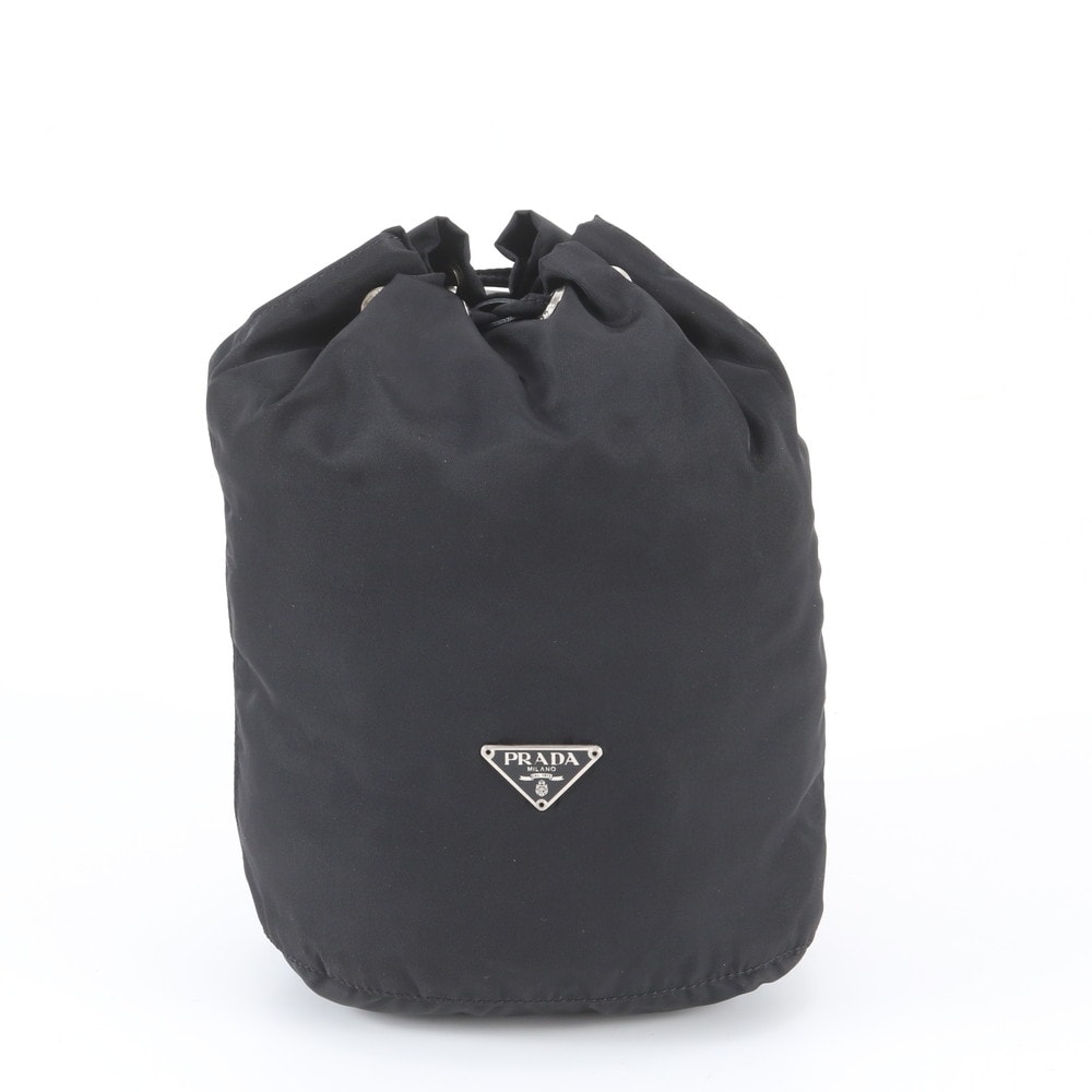 ■極美品 プラダ テスート ナイロントライアングルロゴポーチ