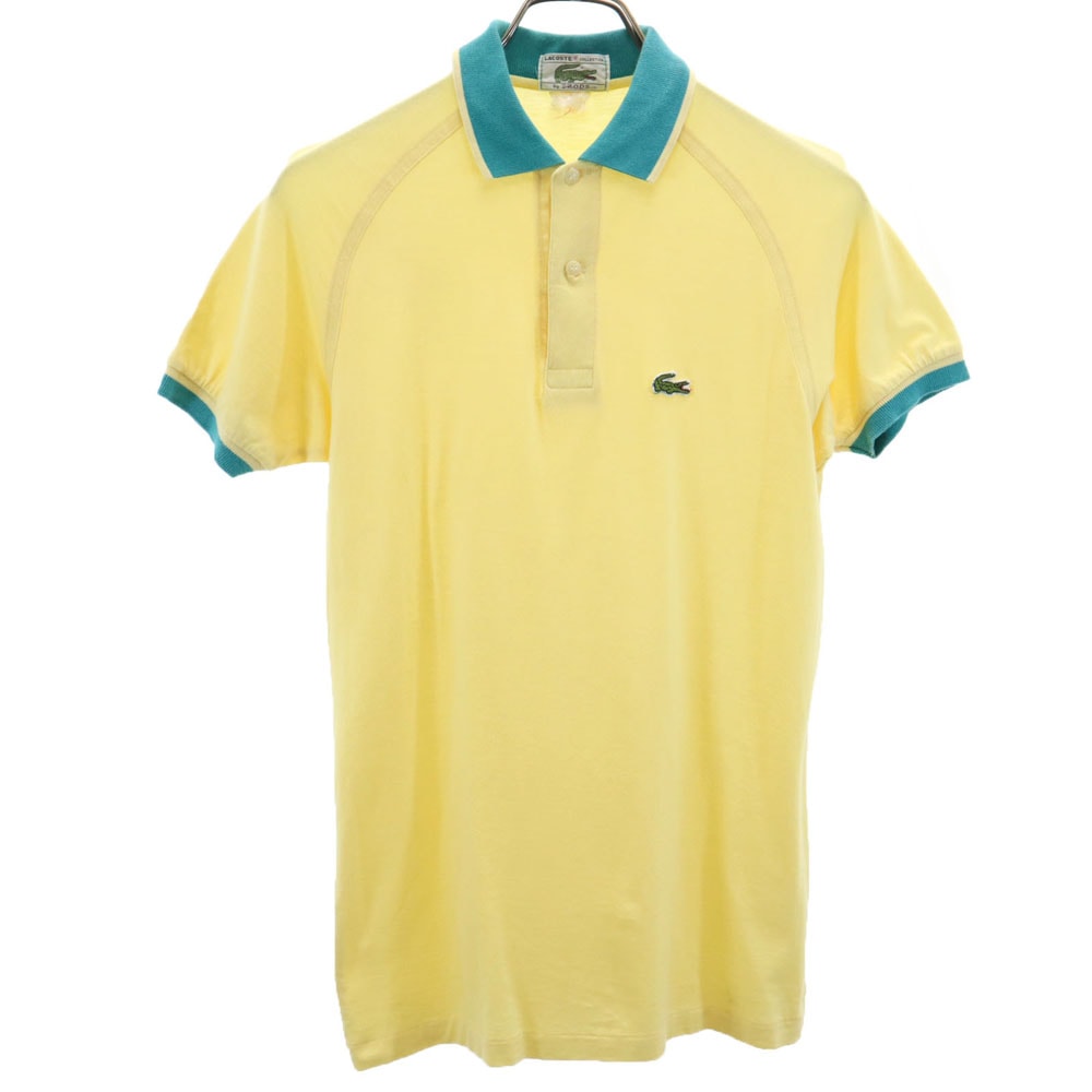 LACOSTE ラコステ 半袖 ポロシャツ イエロー BY IZOD