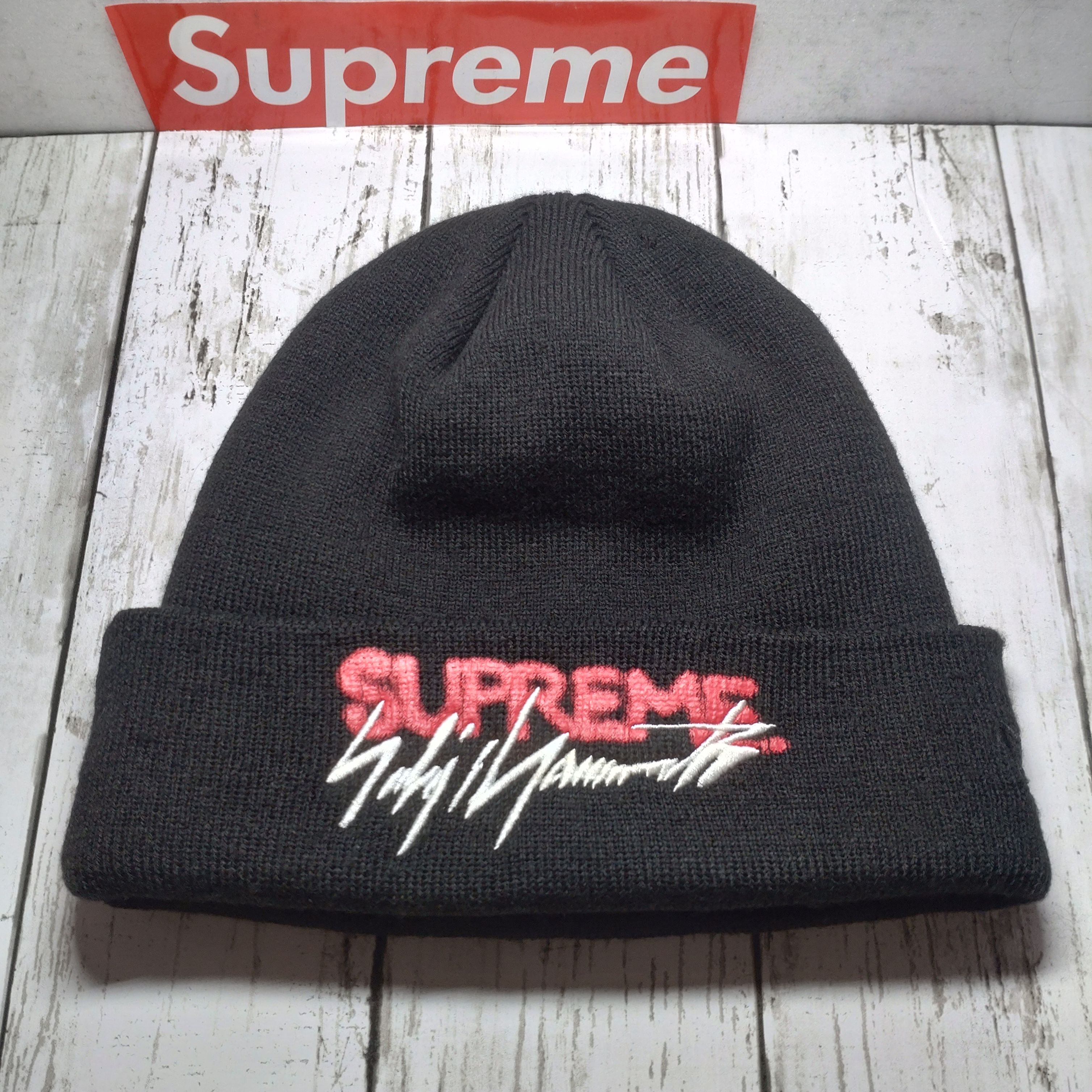 Supreme / Yohji Yamamoto® New Era Beanie "Black"