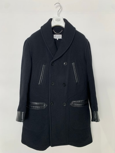 Maison Margiela Double Cloth Caban "Black"