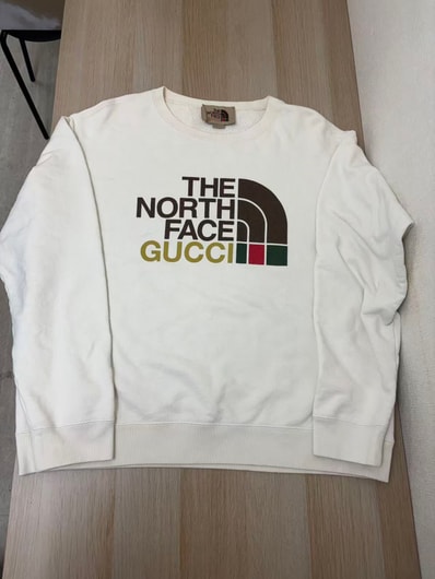 GUCCI x The North Face Cotton Sweatshirt "Beige"