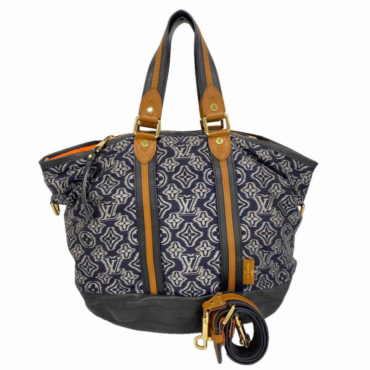 【6dc2930】ルイヴィトン ハンドバッグ モノグラム・ナイロン アヴィエーター M40383 マリーヌ 2wayバッグ【中古】レディース