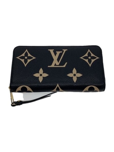 Louis Vuitton Bi-Color Monogram Amplant Zippy Wallet "Black/Beige"