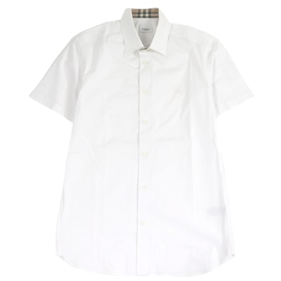 美品 バーバリー
半袖シャツ ホワイト メンズ S 8071466