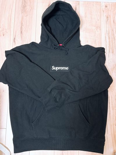 Supreme Box Logo Hooded Sweatshirt "Black" (21FW)