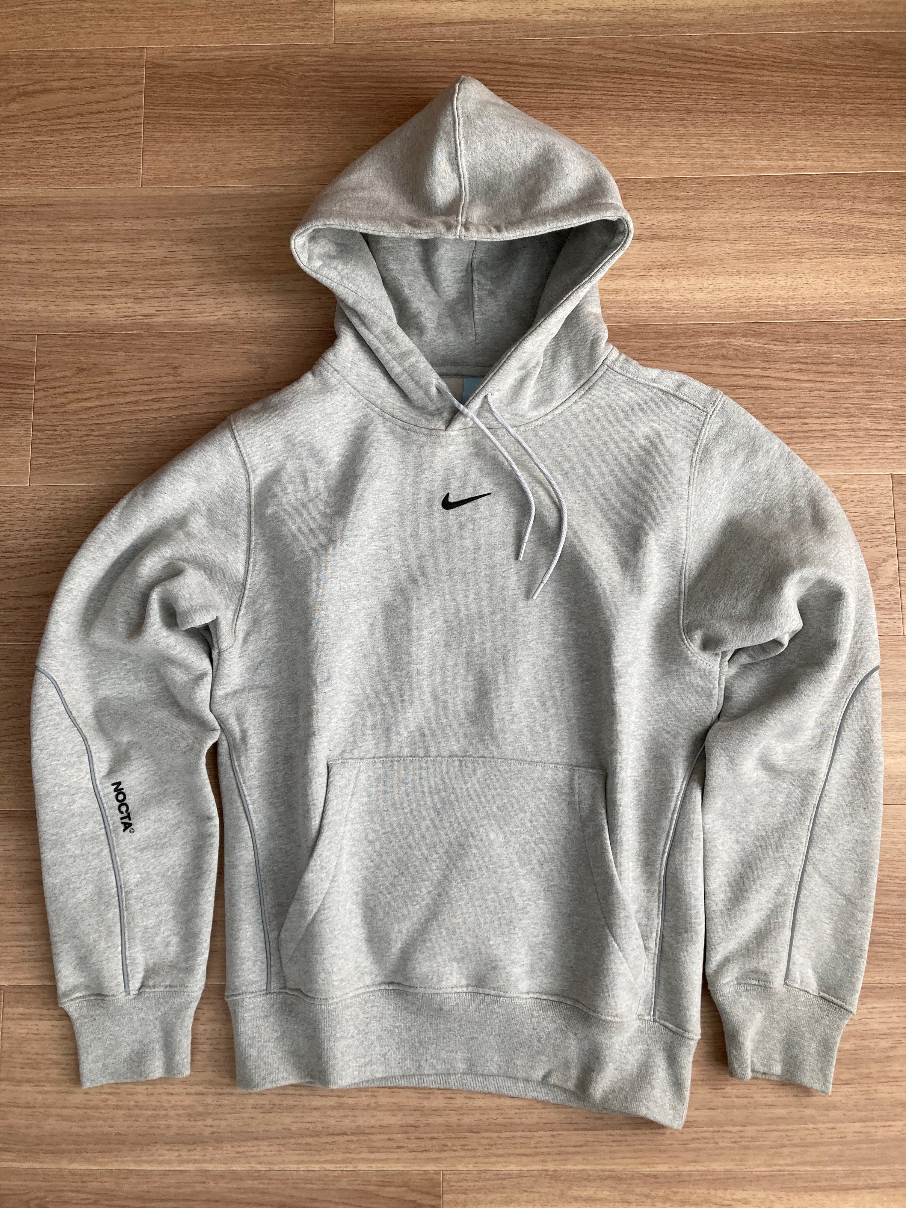 Nike x NOCTA Cardinal stock hooded sweatshirt "Grey"