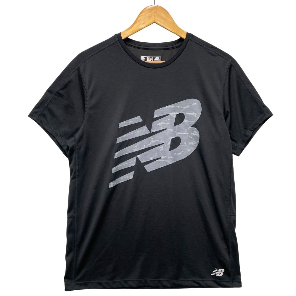 NEW BALANCE ニューバランス ロゴ ポリエステル Tシャツ 薄手 半袖 53388
