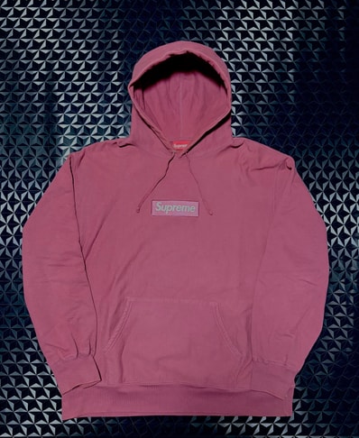 Supreme Box Logo Hooded Sweatshirt "Plum" (21FW)