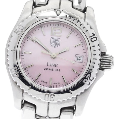 タグホイヤー リンク デイト WT141M クォーツ レディース 【中古】