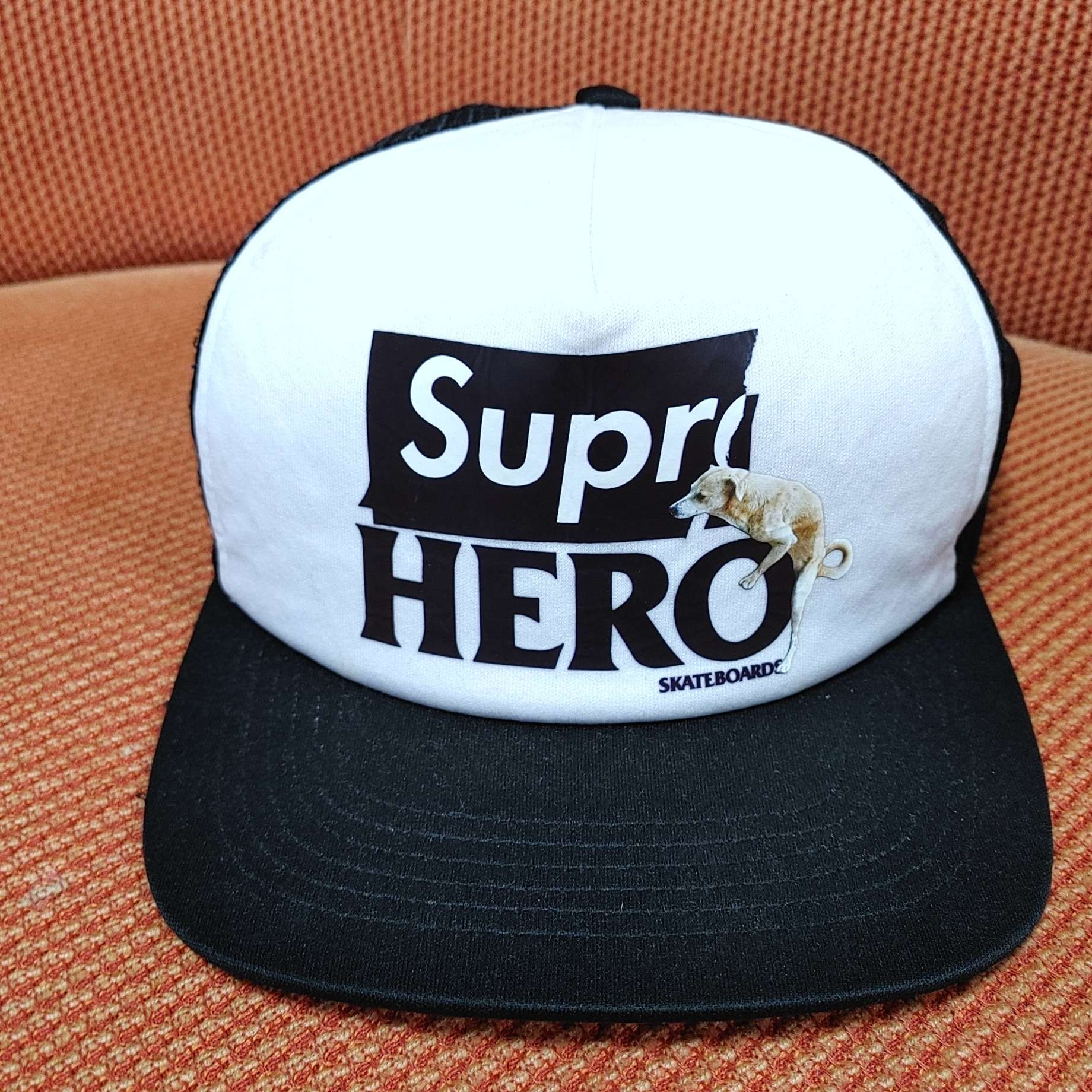 Supreme / ANTIHERO Mesh Back 5-Panel "Black"