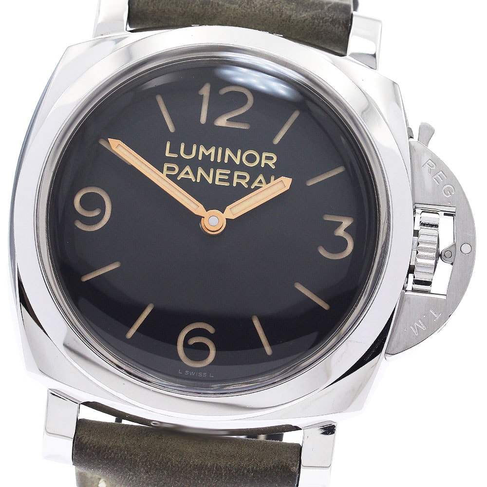 ☆美品 パネライ ルミノール 1950 3DAYS 47MM メンズ 【中古】