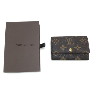 $$ LOUIS VUITTON ルイヴィトン キーケース モノグラム ミュルティクレ6 M62630 ブラウン