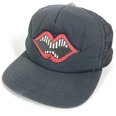 Chrome Hearts PPO Chomper Patch Trucker Cap Matty Boy "Black/Red"