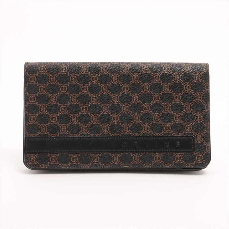 セリーヌ CELINE マカダム 長財布【中古】