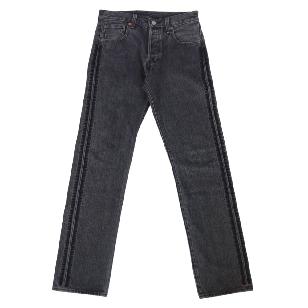 UNDERCOVER アンダーカバー デニムパンツ 501 ボタンフライ ジーンズ デニムパンツ ブラック系 28【美品】【中古】