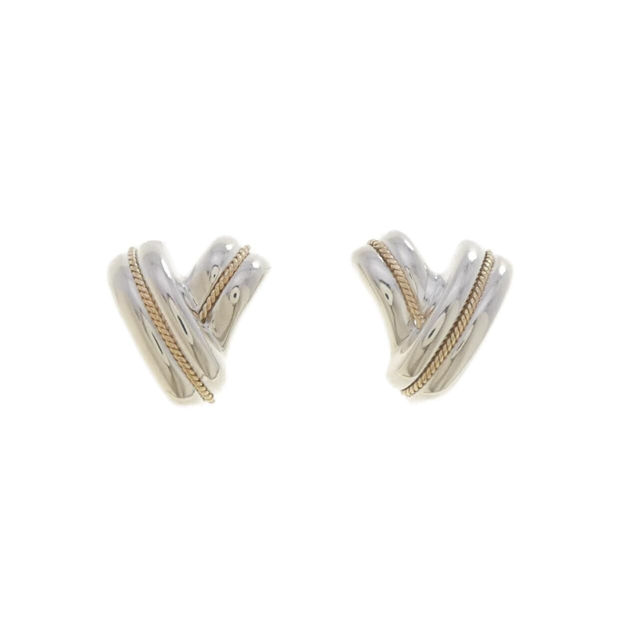 【ヴィンテージ】ティファニー 925/585YG ピアス